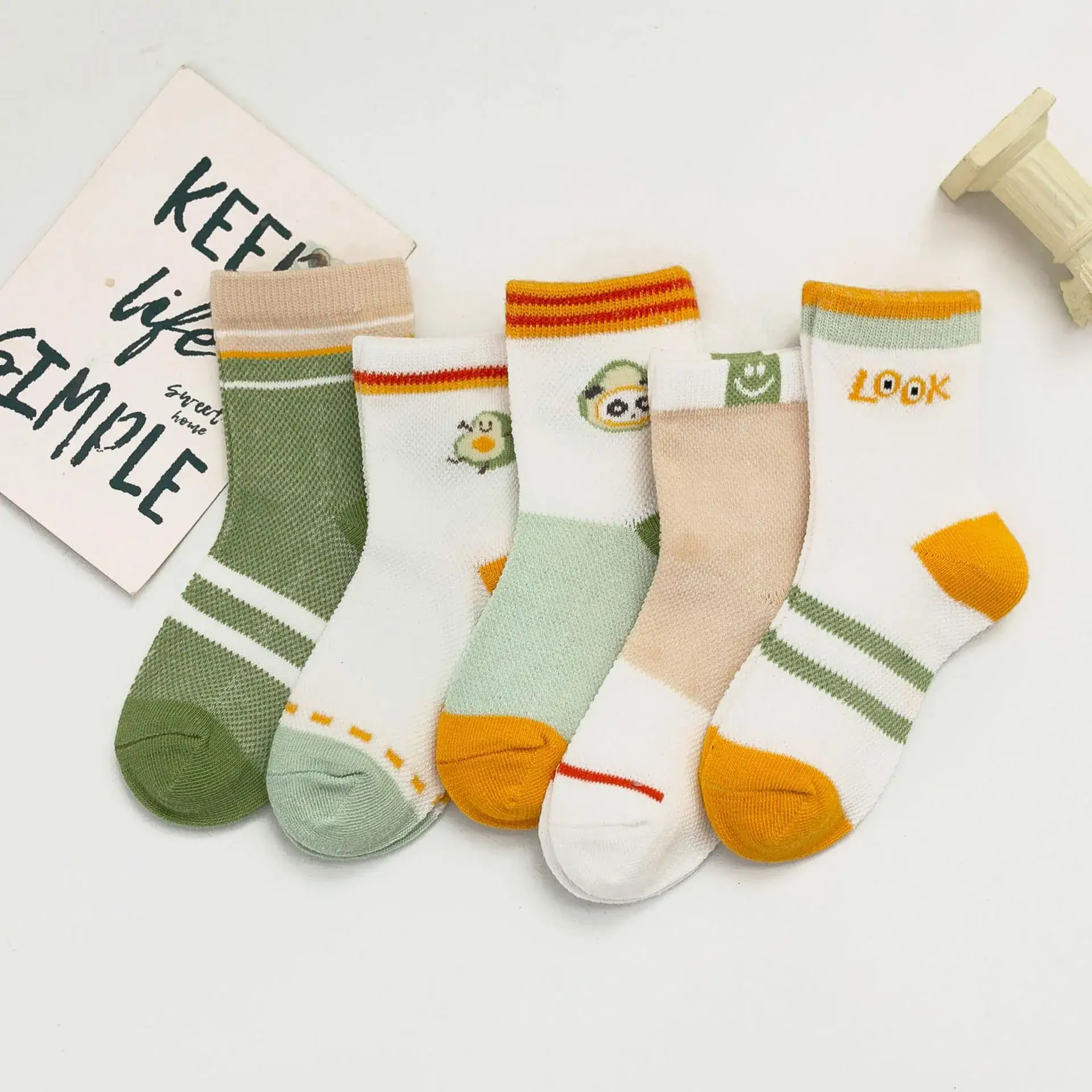 2025 Spring Socks 0-12 Yrs Cotton Baby Socks - Image 3