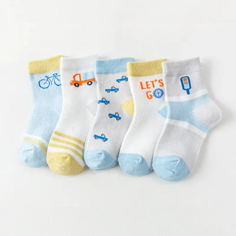 2025 Spring Socks 0-12 Yrs Cotton Baby Socks - Image 8