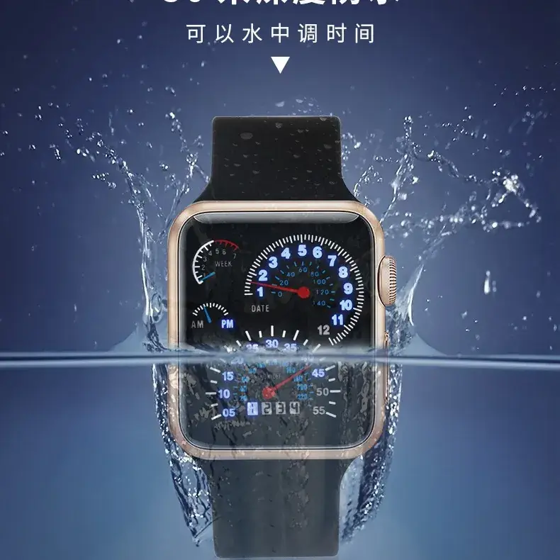 Korean Style LED Waterproof Student Watch - Image 11