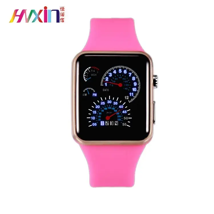 Korean Style LED Waterproof Student Watch - Image 8