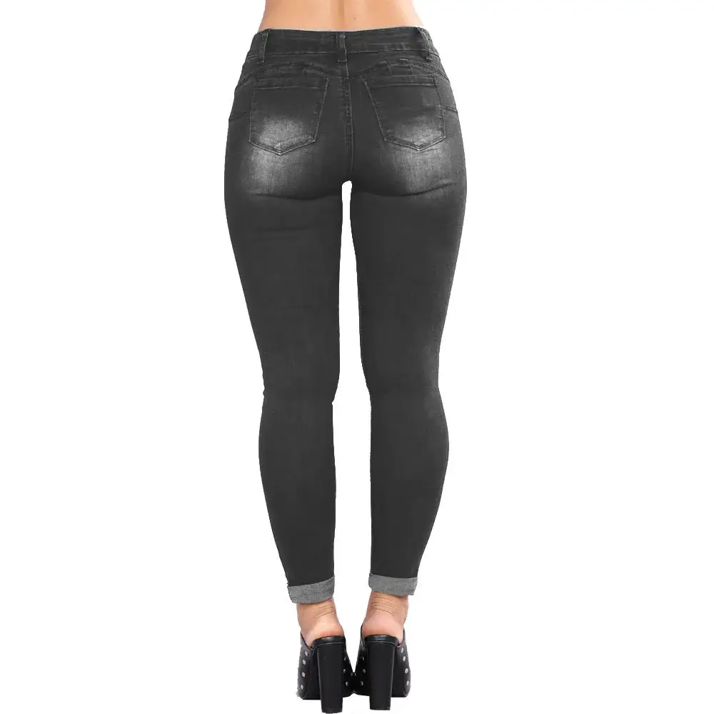 2022 Ripped Slim Fit Hip Jeans for Small Feet — feature 10