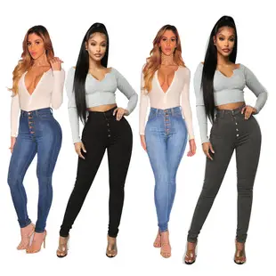 Women Denim Shorts with Drawstring Waist — feature 13
