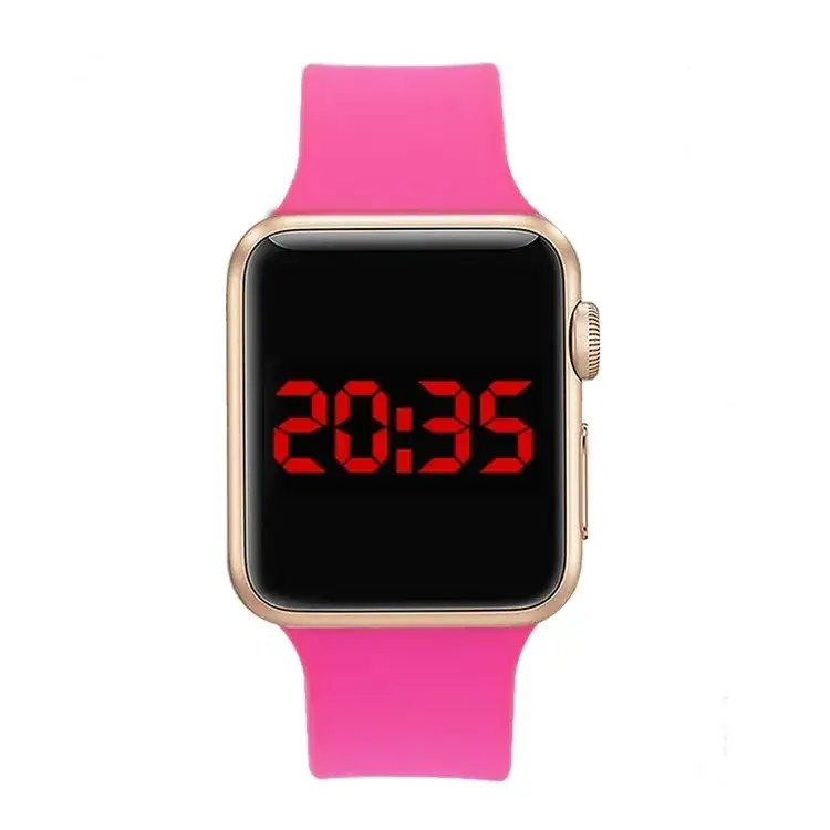 Black LED Digital Watch 10:09 Waterproof - Image 5