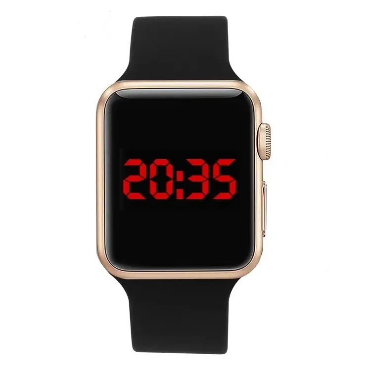 Black LED Digital Watch 10:09 Waterproof - Image 9