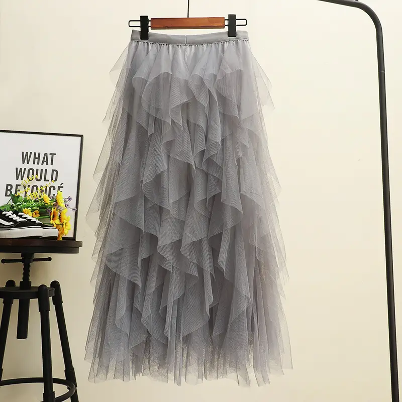 Multi-Layered Puffy Skirt for Women Autumn Winter 2025 - Image 13