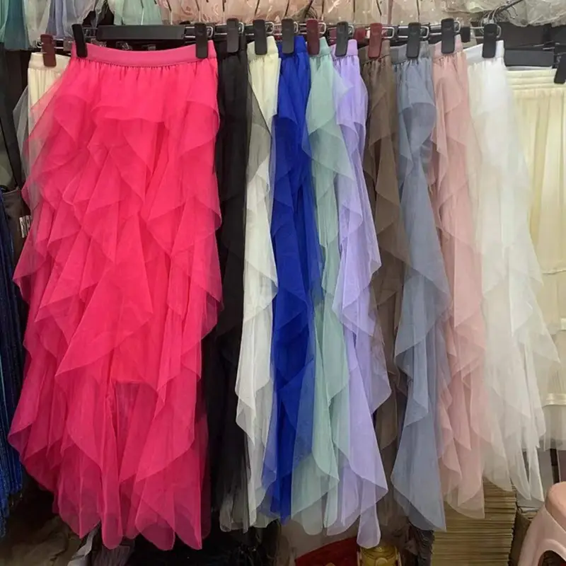 Multi-Layered Puffy Skirt for Women Autumn Winter 2025 - Image 14