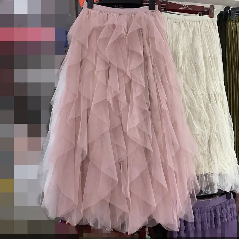 Multi-Layered Puffy Skirt for Women Autumn Winter 2025 - Image 2