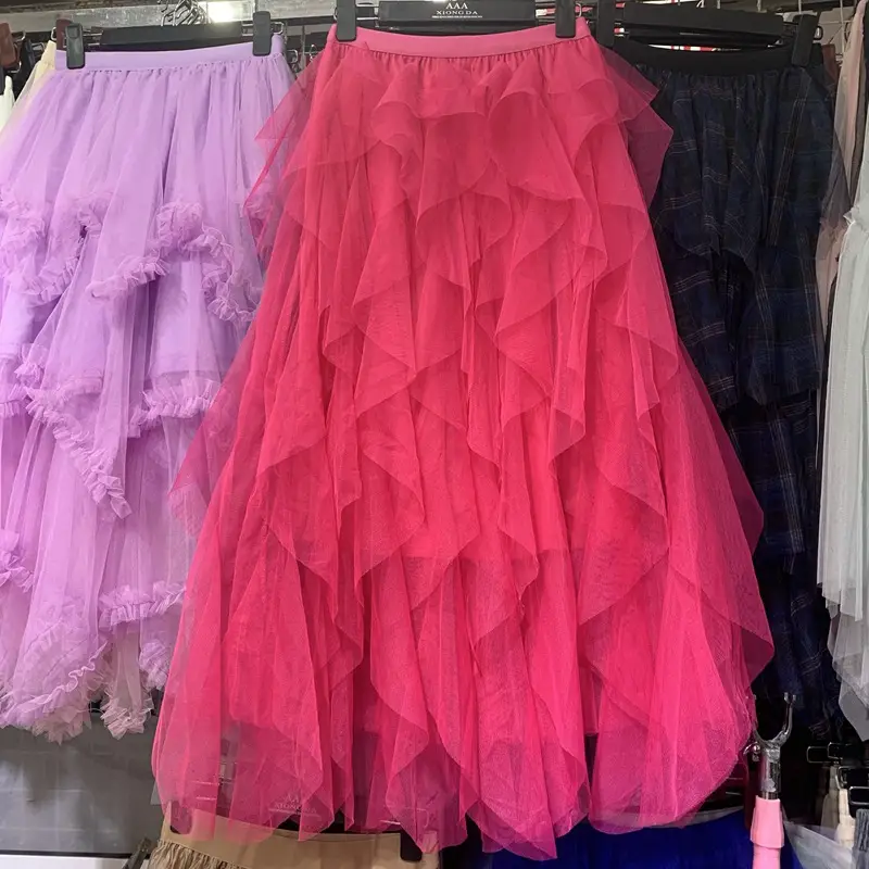 Multi-Layered Puffy Skirt for Women Autumn Winter 2025 - Image 7