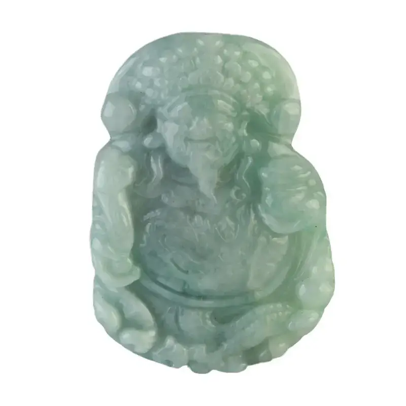 Jade God of Wealth Pendant for Men Women - Image 6