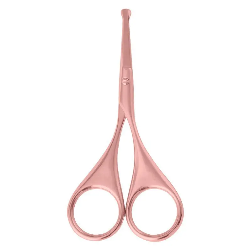 Stainless Steel Nose Hair Trimmer for Men Pink