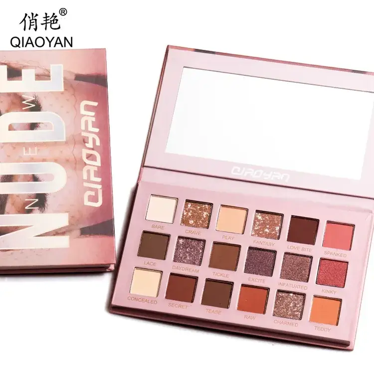 Qiao Yan 18 Color Matte Earth Eyeshadow Palette - Image 4