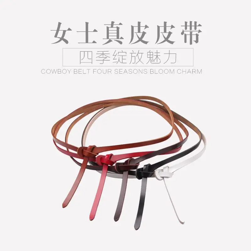 Korean Version Retro Leather Belt for Women - Image 7