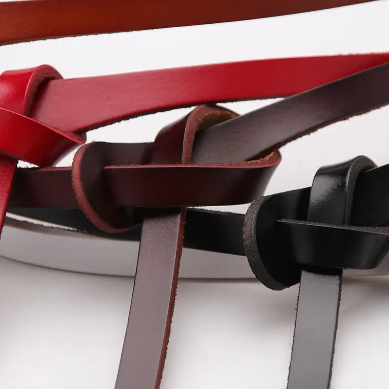 Korean Version Retro Leather Belt for Women - Image 8