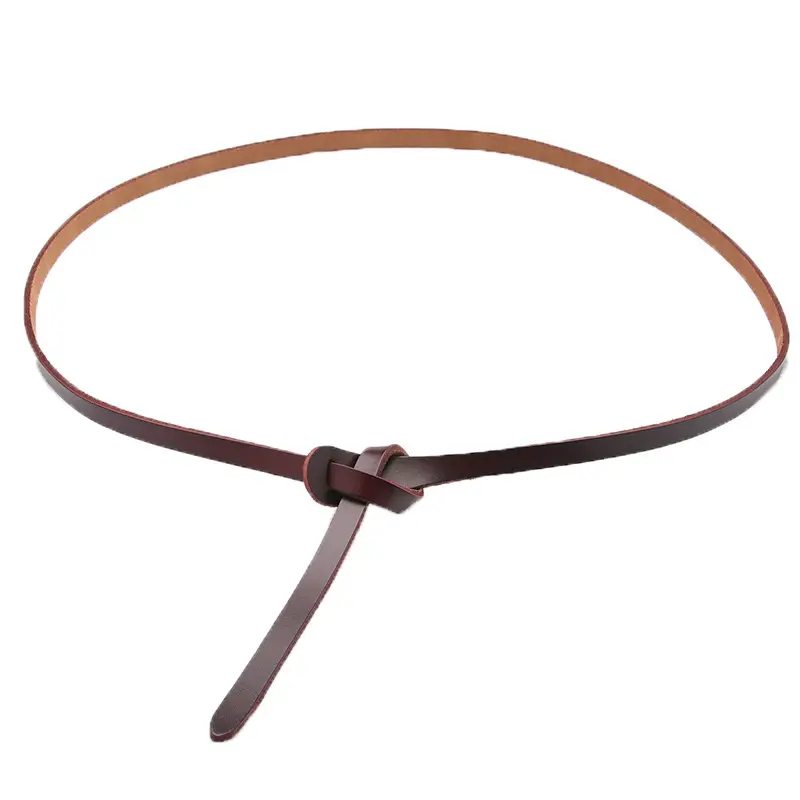Korean Version Retro Leather Belt for Women - Image 9