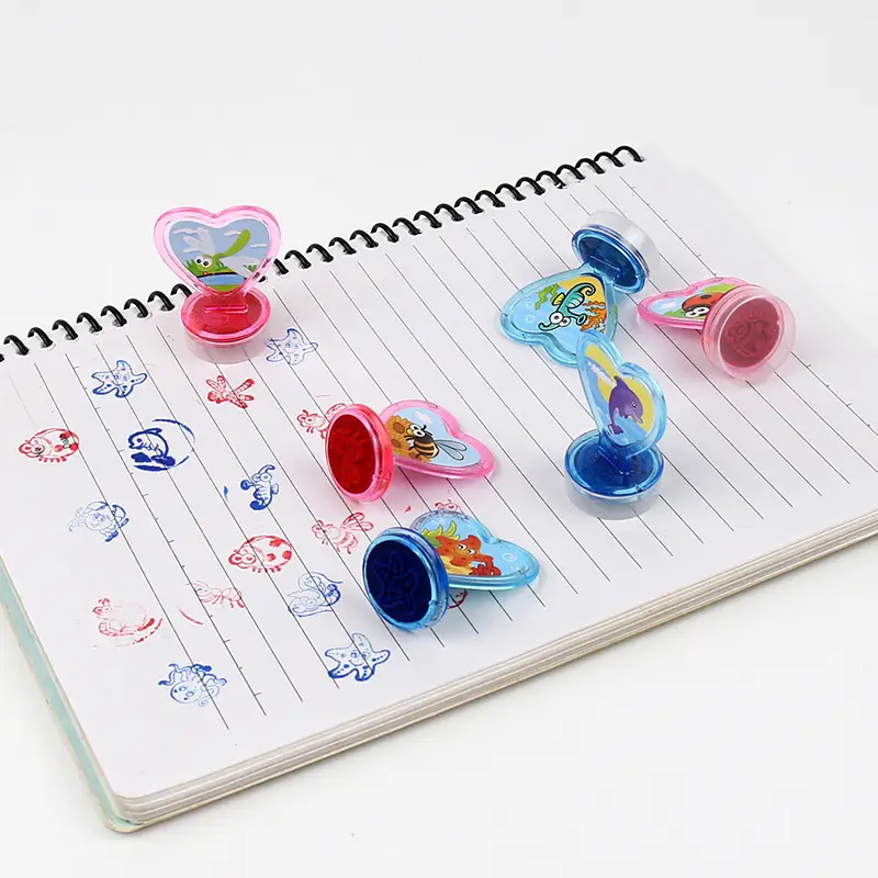 Insect World Cartoon Stamp Toy for Kids