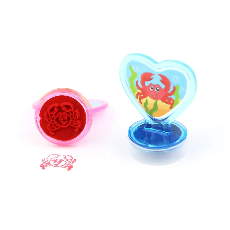 Insect World Cartoon Stamp Toy for Kids