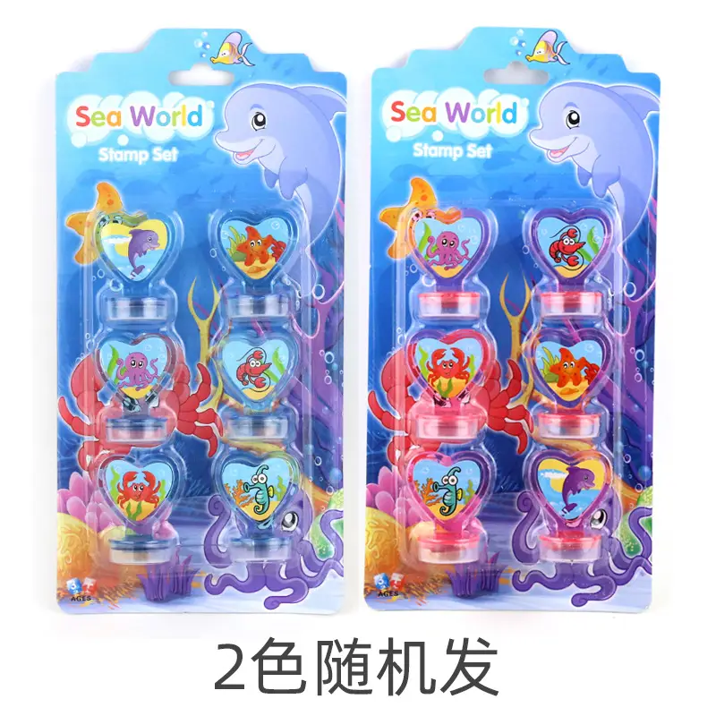 Insect World Cartoon Stamp Toy for Kids