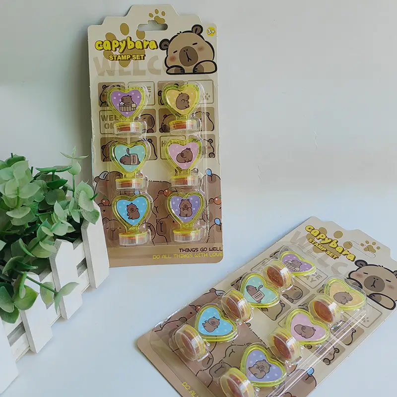 Insect World Cartoon Stamp Toy for Kids
