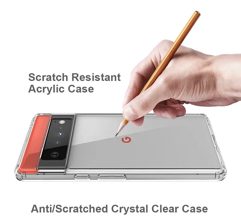 Google Pixel 10 9A Pro XL 8A 6A 7A 9 Pro 5A Transparent Mobile Phone Case Two-In-One Anti-Fall — feature 13