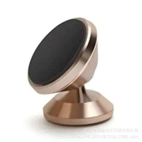 Aluminum Alloy Car Magnetic Phone Holder Rose Gold - Image 8