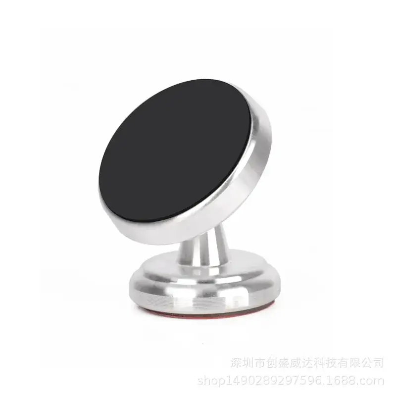 Aluminum Alloy Car Magnetic Phone Holder Rose Gold - Image 2