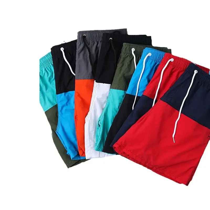 2024 New Korean Version Loose Beach Pants Sports Quick-Drying Men's Shorts