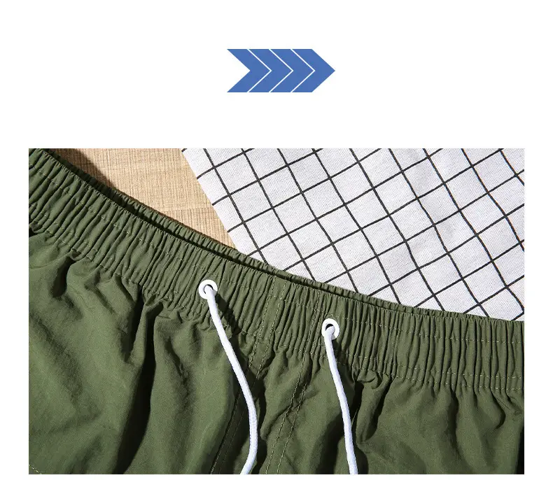 2024 New Korean Version Loose Beach Pants Sports Quick-Drying Men's Shorts — feature 11