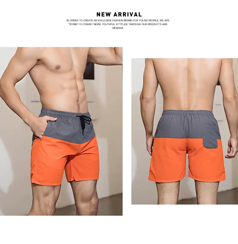 2024 New Korean Version Loose Beach Pants Sports Quick-Drying Men's Shorts — feature 4