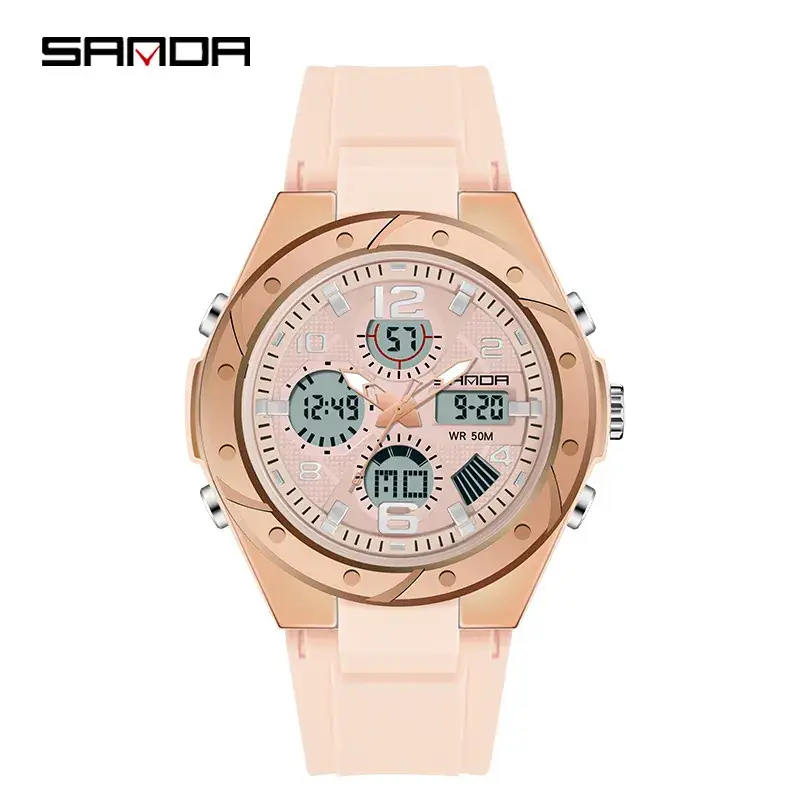 Sanda Special Forces Tactical Watch Men's Multifunctional Sports Adult Outdoor Trendy Intelligent Waterproof Student Electronic Watch