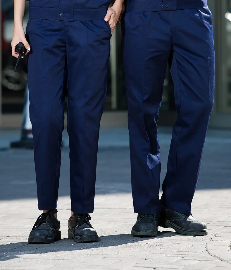Men's Gray Work Pants Plus Size Loose Breathable — feature 10