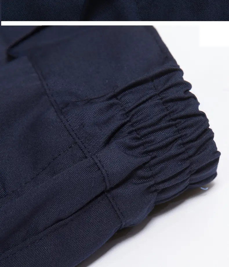 Men's Gray Work Pants Plus Size Loose Breathable — feature 4