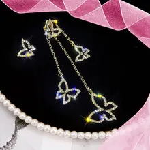 Bridal Pearl Feather Necklace for Women — feature 9