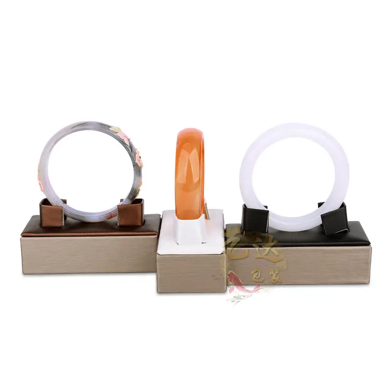 Jade Bracelet Display Stand with Mirror - Image 7