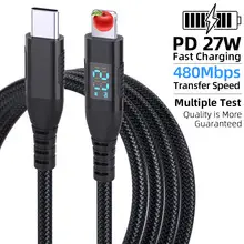 Fast Charging USB to Type-C Cable 3A Nylon Braid — feature 2