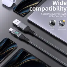 Fast Charging USB to Type-C Cable 3A Nylon Braid — feature 4