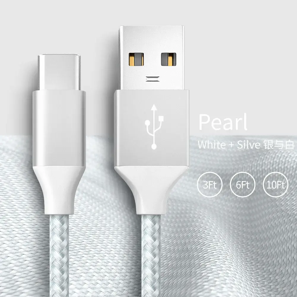 Fast Charging USB to Type-C Cable 3A Nylon Braid - Image 5