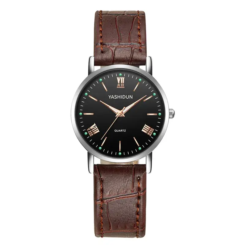 Yashidun Men's Quartz Leather Band Watch - Image 12