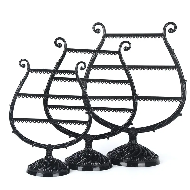 Black 47cm Small Piano Jewelry Display Rack