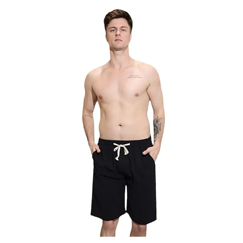 Men's All-Cotton Summer Shorts Gray 2025 - Image 12