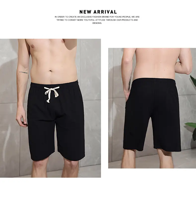 Men's All-Cotton Summer Shorts Gray 2025 — feature 5