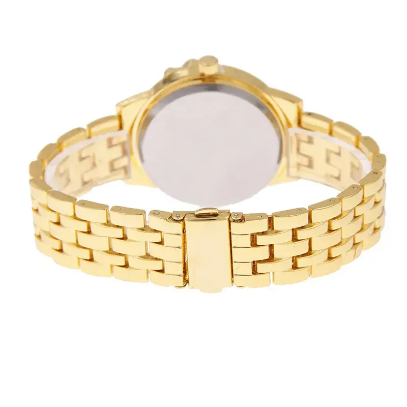 Women's Rose Gold Full Diamond Watch with Butterfly Design - Image 5