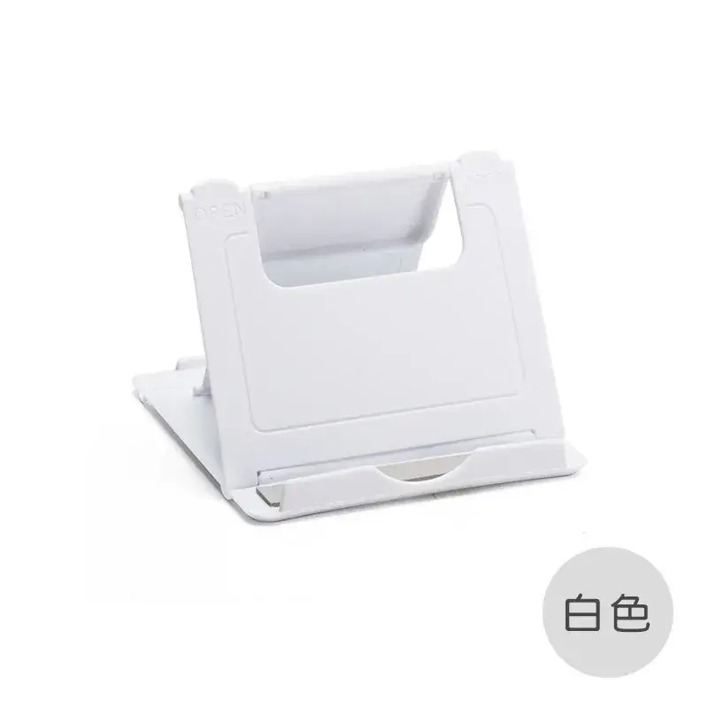 White Adjustable Mobile Phone Holder for Bed or Desk - Image 10