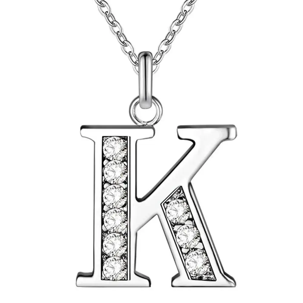 26-Letter Diamond Necklace for Women - Image 30