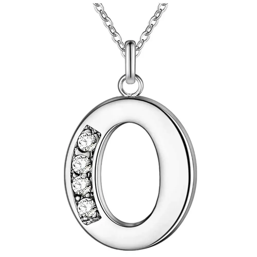 26-Letter Diamond Necklace for Women - Image 31