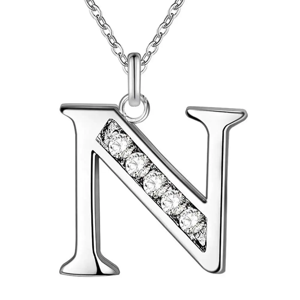 26-Letter Diamond Necklace for Women - Image 13
