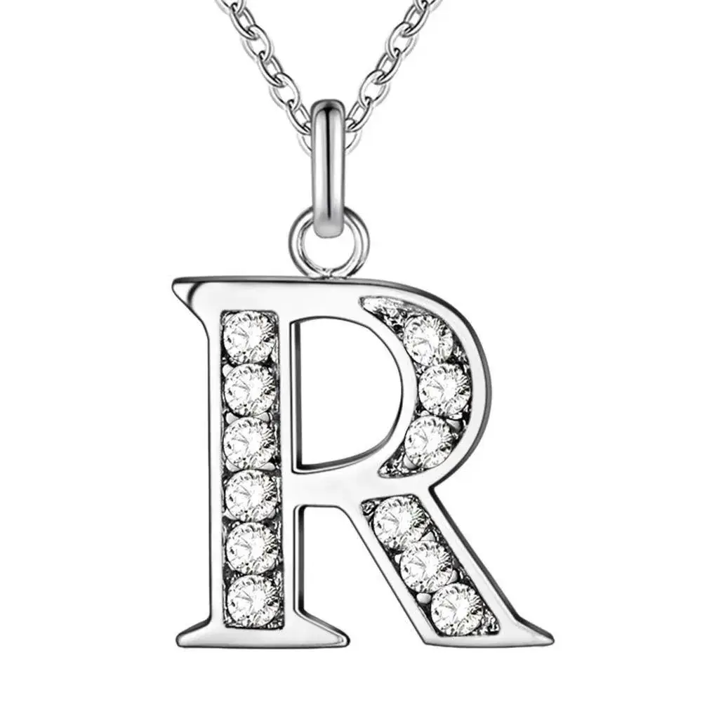 26-Letter Diamond Necklace for Women - Image 18