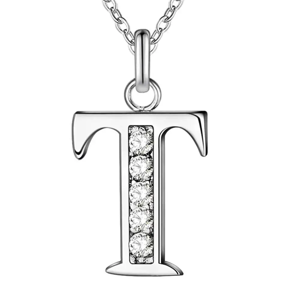26-Letter Diamond Necklace for Women - Image 20