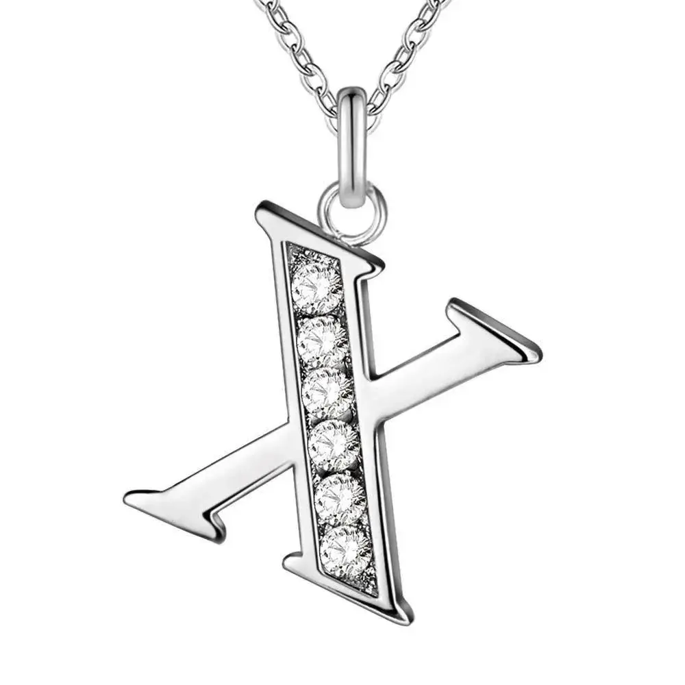 26-Letter Diamond Necklace for Women - Image 24