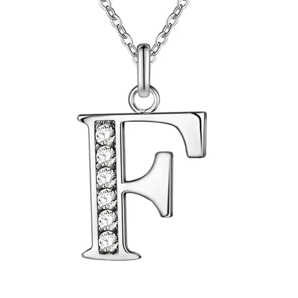 26-Letter Diamond Necklace for Women - Image 6