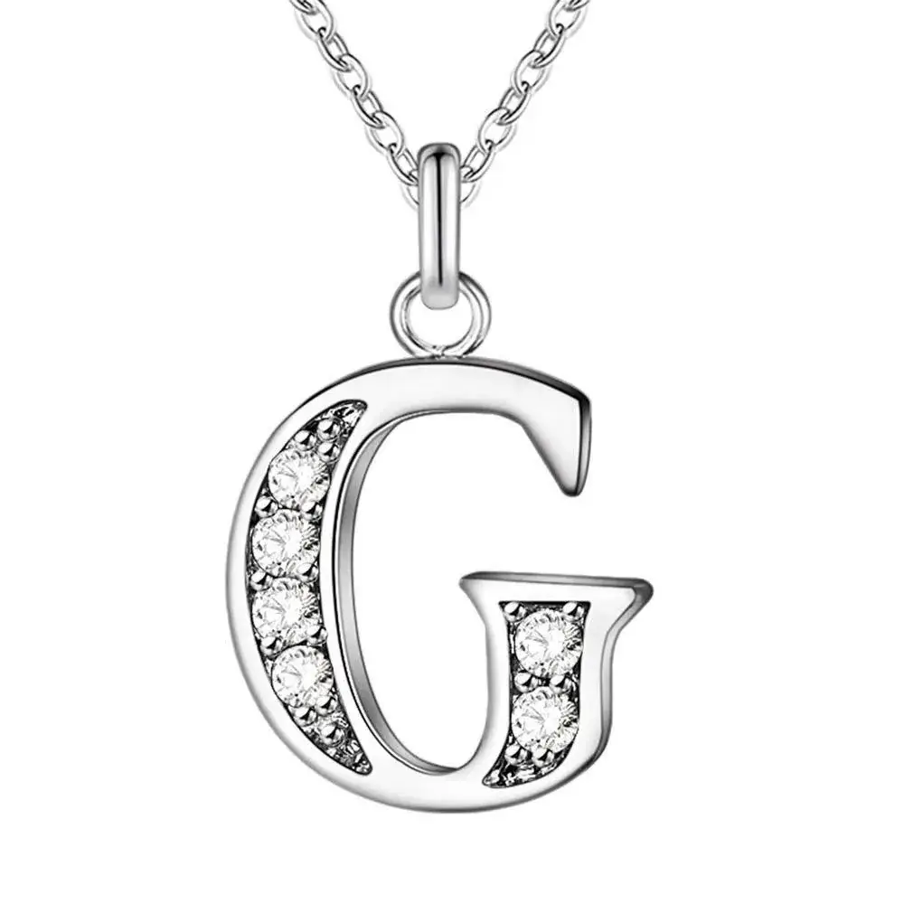 26-Letter Diamond Necklace for Women - Image 7